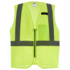 Milwaukee Tool Class 2 High Visibility Yellow Mesh One Pocket Safety Vest - 4X/5X (ANSI/CSA)
