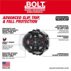 Milwaukee Tool BOLT Blue Front Brim Vented Safety Helmet with IMPACT ARMOR Liner (USA) - Type 2, Class C