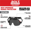 Milwaukee Tool BOLT Gasketed Eye Visor - Tinted Dual Coat Lens (Compatible with Milwaukee® BOLT Safety Helmets & BOLT Hard Hats)