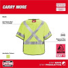 Milwaukee Tool AR/FR Cat. 1 Class 3 Breakaway High Visibility Yellow Safety Vest- 4XL/5XL (ANSI/CSA)