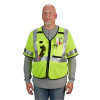 Milwaukee Tool AR/FR Cat. 1 Class 3 High Visibility Yellow Mesh Safety Vest - S/M