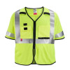 Milwaukee Tool AR/FR Cat. 1 Class 3 High Visibility Yellow Mesh Safety Vest - 4XL/5XL