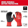 Milwaukee Tool (1) Cut Level 3 Nitrile Dipped Gloves - XL (48-73-8633E)