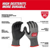 Milwaukee Tool Cut Level 5 High-Dexterity Coated Nitrile Dipped Gloves - L