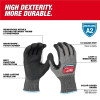 Milwaukee Tool Cut Level 2 High-Dexterity Coated Nitrile Dipped Gloves - XXL