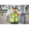 Milwaukee Tool AR/FR Cat. 1 Class 3 High Visibility Yellow Safety Vest - 2XL/3XL