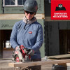 Milwaukee Tool Womens GRIDIRON Pocket T-Shirt - Long Sleeve Black XS