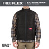 Milwaukee Tool FREEFLEX Lightweight Insulated Vest Black S