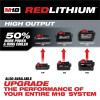 Milwaukee Tool M18 REDLITHIUM XC5.0 Extended Capacity Battery Two Pack