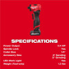 Milwaukee Tool M12 FUEL 1/4 Inch Right Angle Die Grinder 2 Battery Kit