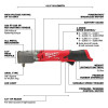 Milwaukee Tool M12 FUEL 3/8" Right Angle Impact Wrench w/ Friction Ring (Bare Tool)