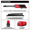 Milwaukee Tool M12 FUEL INSIDER Extended Reach Box Ratchet Kit