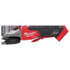 Milwaukee Tool M18 FUEL 5" Flathead Braking Grinder, Paddle Switch No-Lock
