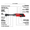Milwaukee Tool M12 FUEL 3/8" Extended Reach Ratchet