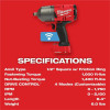 Milwaukee Tool M18 FUEL w/ ONE-KEY High Torque Impact Wrench 1/2" Friction Ring