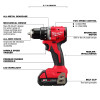 Milwaukee Tool M18 Compact Brushless 1/2 inch Drill/Driver Kit