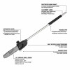 Milwaukee Tool M18 FUEL QUIK-LOK 10" Pole Saw Attachment