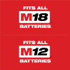 Milwaukee Tool M18 FUEL and M12 FUEL 2-Tool Combo Kit