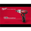 Milwaukee Tool M12 CORDLESS 1/4" HEX SCREWDRIVER (2) BATT KIT