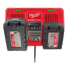 Milwaukee Tool M18 Dual Bay Simultaneous Rapid Charger