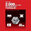 Milwaukee Tool M18 FUEL 1 Inch D-Handle High Torque Impact Wrench ONE-KEY REDLITHIUM FORGE HD12.0 Kit