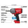 Milwaukee Tool M18 FUEL 1/2" Ext. Anvil Controlled Torque Impact Wrench w/ ONE-KEY (Tool Only)