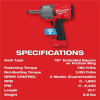 Milwaukee Tool M18 FUEL 1/2" Ext. Anvil Controlled Torque Impact Wrench w/ ONE-KEY (Tool Only)