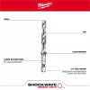 Milwaukee Tool 5 Pc SHOCKWAVE Impact Metric Drill and Tap Bit Set