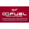 Milwaukee Tool M18 FUEL 5" Flathead Braking Grinder, Slide Switch Lock-On