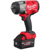 Milwaukee Tool M18 FUEL 1/2" High Torque Impact Wrench w/ Friction Ring REDLITHIUM FORGE Kit
