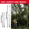 Milwaukee Tool M18 FUEL Telescoping Pole Saw Kit