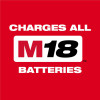 Milwaukee Tool M18 Dual Bay Simultaneous Super Charger w/ 4 Point Mounting