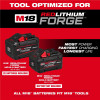 Milwaukee Tool M18 FUEL 21 Auger Propelled Dual Battery Single Stage Snow Blower Kit