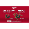 Milwaukee Tool M12 Green 360 Degree 3-Plane Laser Kit
