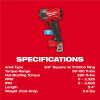 Milwaukee Tool M18 FUEL 3/8" Controlled Torque Compact Impact Wrench w/ TORQUE-SENSE
