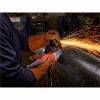 Milwaukee Tool 13 Amp 6" Small Angle Grinder Paddle, Lock-On