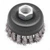 Milwaukee Tool 3" Knot Wire Cup Brush - Stainless Steel