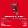 Milwaukee Tool M18 FUEL �" Controlled Mid-Torque Impact Wrench w/ TORQUE-SENSE