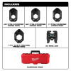 Milwaukee Tool 1/2 Inch - 1-1/4 Inch CTS-V Pivoting Press Ring Kit for M12 FORCE LOGIC Press Tool