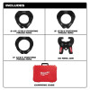 Milwaukee Tool 2-1/2 Inch - 4 Inch CTS-V Pivoting Press Ring Kit for M18 FORCE LOGIC Press Tools