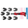 Milwaukee Tool M18 FORCE LOGIC 6T Linear Utility Crimper Kit w/ Snub Nose Jaw