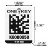 Milwaukee Tool ONE-KEY Asset ID Tag - Lg. Plastic Surface