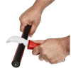 Milwaukee Tool Lineman�s Blunt Tip Hawkbill Knife w/ STICKWORK 3in1 Ring