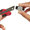 Milwaukee Tool 18mm Snap Off Knife with Metal Lock and Precision Cut Blade
