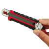 Milwaukee Tool 18mm Snap Off Knife with Metal Lock and Precision Cut Blade