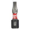 Milwaukee Tool SHOCKWAVE INSERT BIT TORX T20 - BULK (25)