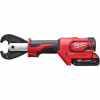 Milwaukee Tool M18 FORCE LOGIC 6T Utility Crimper Kit with D3 Grooves "Snub Nose"