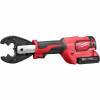Milwaukee Tool M18FORCE LOGIC 6T Utility Crimper Kit with D3 Grooves and Fixed BG Die