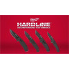 Milwaukee Tool 2.5" HARDLINE Smooth Blade Pocket Knife