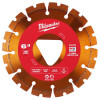 Milwaukee Tool Orange 6" x .100" Diamond Blade for Green Concrete